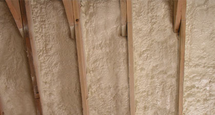 closed-cell spray foam for  applications